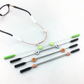 Adjustable Silicone Eyeglass Strap Non-Slip Sports Lanyard with No Tail Sunglasses Cords for Men and Women