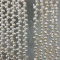 Popular Products Wholesale Price 2A-4A 5-10mm Natural Freshwater Special Hole Drop Shape Pearls Strand