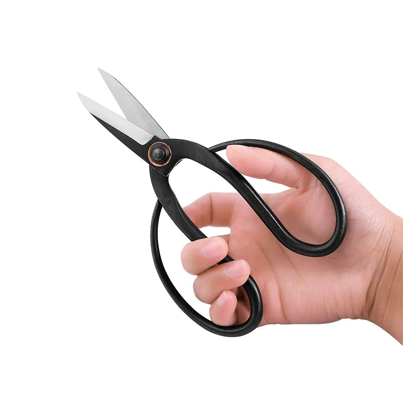 High Quality Japanese Industrial Grade Carbon Steel Blade Bypass Pruner Anti-Slip Grip Right-Handed Bonsai Garden Flower