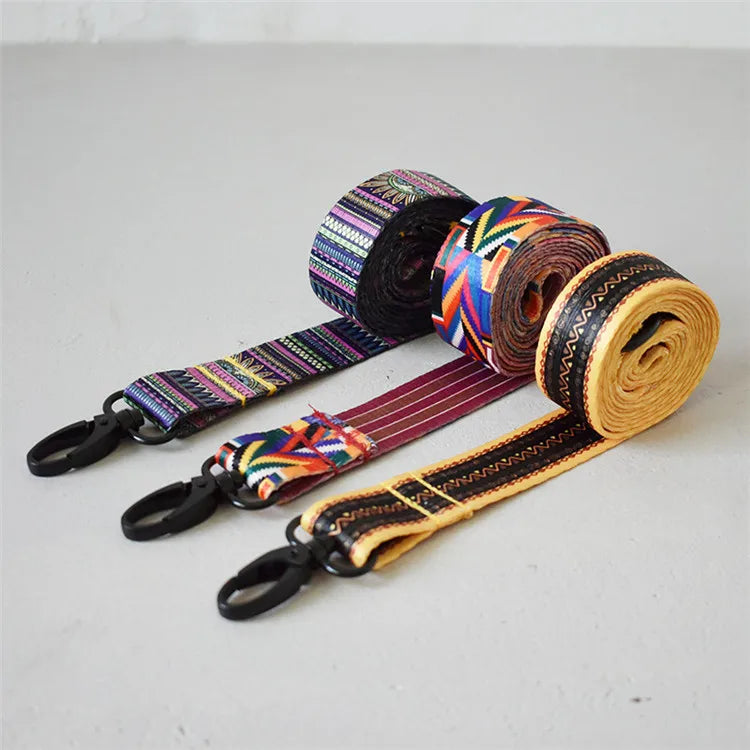 Skin-friendly New Arrived Ethnic Wind Wholesale Printed Dog Collar and Leash