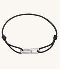 Stainless Steel Custom Meaningfull Jewelry Engraved Text Linked Metal Flat Circle Bracelet Matching Couples Bracelet for Men