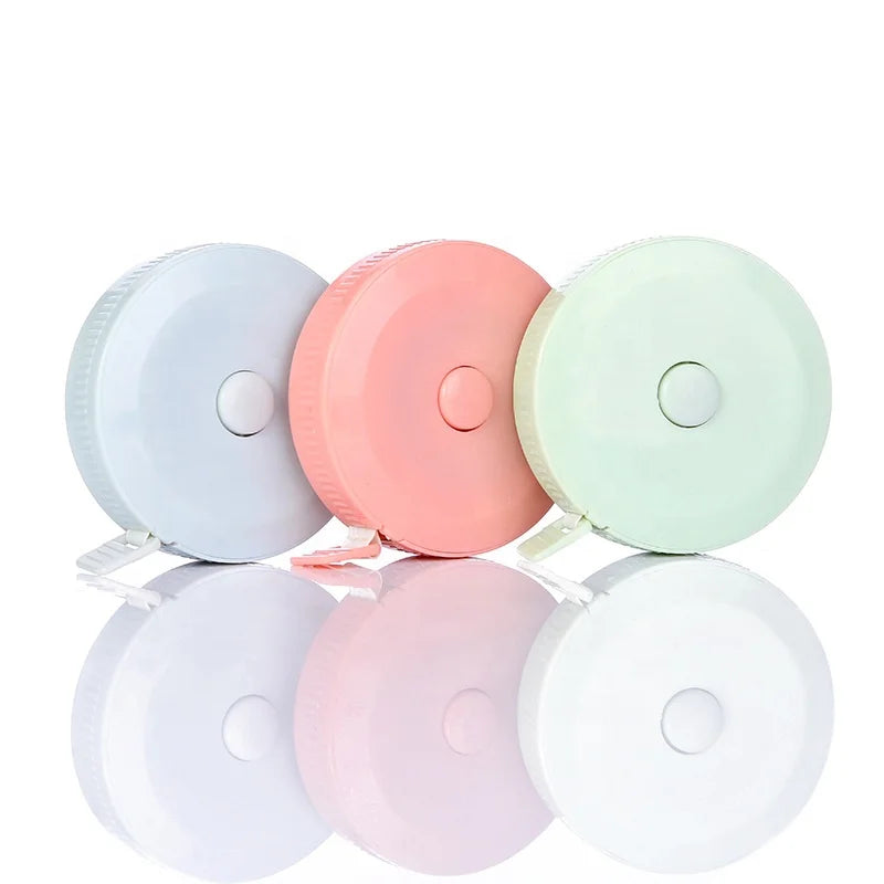 Probon  60Inch 150cm Sewing Metric Tailor Body Mini Soft Promotional Automatic Tape Measure Custom Fabric Measuring Tape