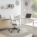 Home Office Anti Slip Under Desk Mat Floor for Carpet Transparent PVC Protector Rug Hardwood Hard Floor High Chair Mat