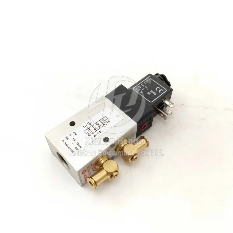 4mm 24 VDC 61.184.1311 Solenoid Valve Heidelber SM102 SM74 CD102 Offset Printing Machine Spare Parts