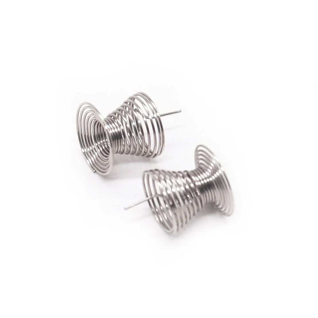 Custom Touch Sensor Spring Dc 12v Capacitive Touch Sensor Switch Touch Conical Compression Nickel Plated Steel Wire Form Spring