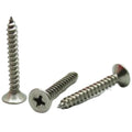 Cross Recessed Flat Head Stainless Steel 304/316 SS Self Tapping Screw Metric Measurement System
