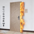 Foshan Apartment Door Supplier CAN U-LC Lacquer Finish Fire Rated Interior Doors Hotel Apartment Interior Room Doors