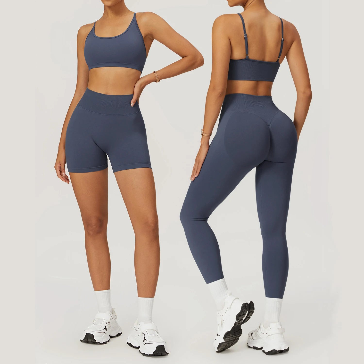 Wholesale Gym Fitness Sets for Women Custom Logo Quick Dry Breathable Sports Workout Training Yoga Sets
