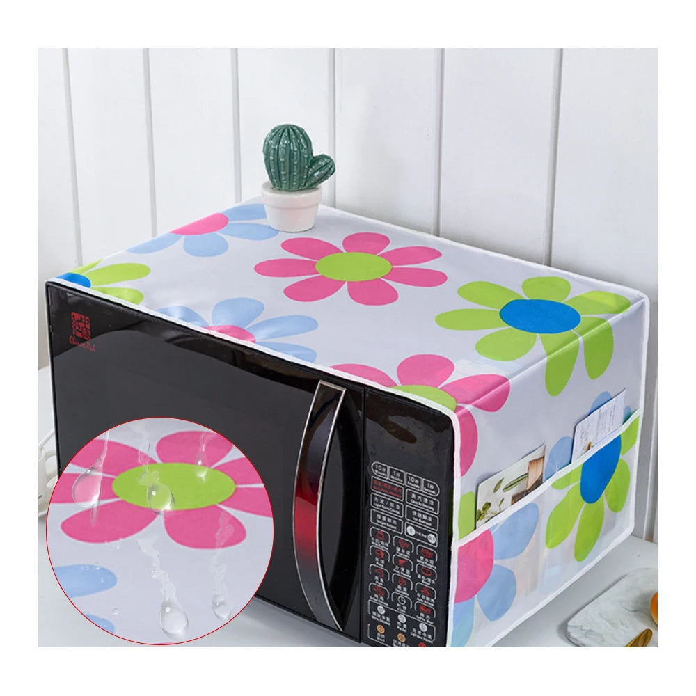 Kitchen Microwave Oven & Refrigerator Dust Proof Storage Bag-Eco-Friendly Folding Design