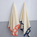 Soft 100% Cotton Crocheted Decoration for Office Break Picnic Travel Knitted Throw Blanket Modern LFL