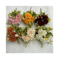 Manufacturer Big Bundle 9-head Thousand Layer Chrysanthemum  Flowers Artificial Decoration