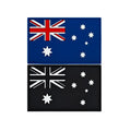 Australian Flag 3D PVC Rubber Patch Australian Silicone Flag PVC Rubber Patch