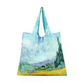 Custom Made Reusable Waterproof Rept Shopping Bags for Travel Picnic Surpermarker