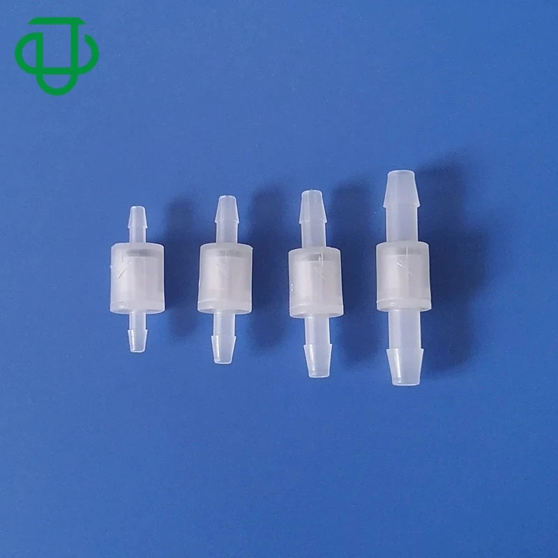 JU PP/EPDM 3.2mm 4mm 4.8mm 6.4mm Hose Barb Ball Spring Loaded One Direction Non Return Air Valve MegaBDM