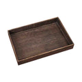 Antique Wooden Jewelry Storage Tray Rectangular Table Top Kitchen Living Room Bathroom Wooden Bread Tea Tool Display Tray MegaBDM
