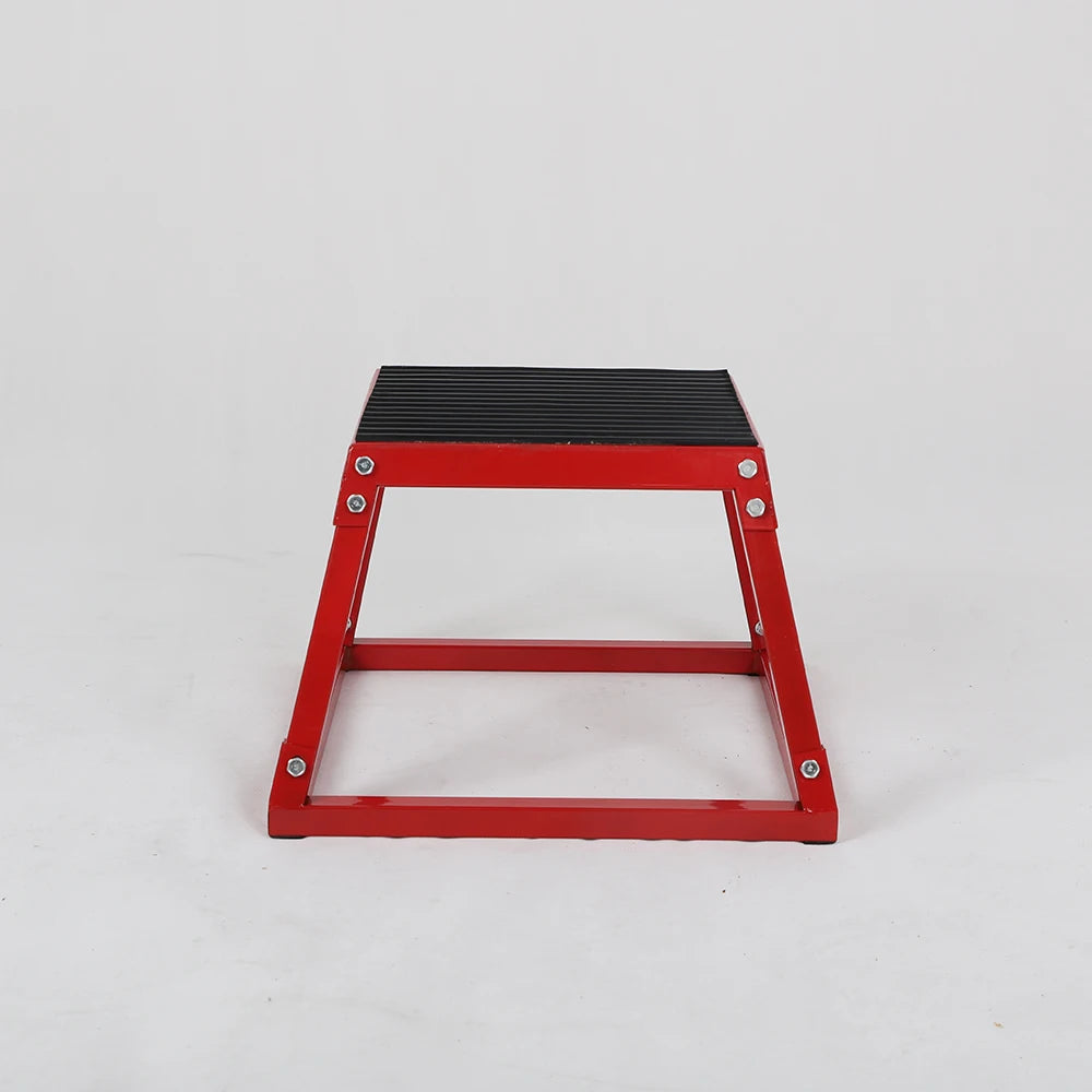 12 Inch Anti-Slip Fitness Exercise Steel Plyometric Platform Home Gym Training Plyo Box Jumping Agility Step Box Home Gym