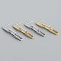 New European and American Retro Light Luxury S925 Silver Inlaid Zircon Geometric Chain Heavy Industry Tassel Earrings