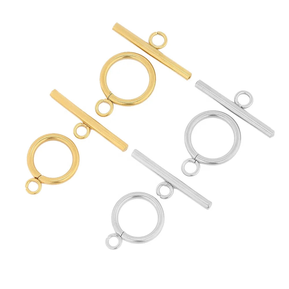 Necklaces Connectors Bracelets Hook Crafts Accessories Stainless Steel OT Clasp Jewelry Making Accessories