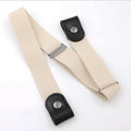 Custom Lazy Man Elastic Belt with Polyester Material 60-100cm Waist Size 3cm Width Custom Logo HY Brand China All Pantone Colors