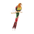 DAIHE XZ-096 Pearl Parrot  Brooch Fashionable Personalized Bird Clothing Accessory Floral Pin Elegant Animal Lapel Pins