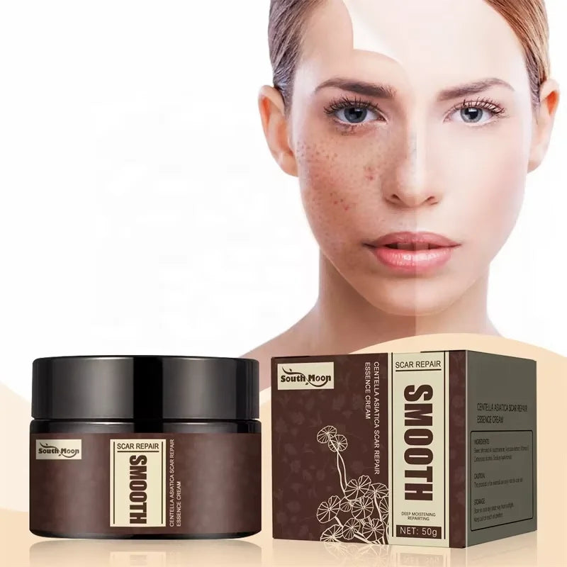 South Moon 50g Pores Shrinking Cuticle Softening Acne Marks Fading Centella Asiatica Scar Repairing Essence Cream Moisturizing