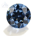 Fancy Vivid Blue Color HOT SALE GEMStone Wholesale Old Mine Cut Round Shape VVS Clarity Synthetic Loose Moissanite Price