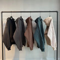 100% Cotton Drop Shoulder Hoodies Pullover Unisex Custom Heavyweight Oversized Blank Hoodies Solid Streetwear Boxy Hoodies