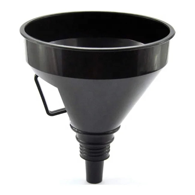 Plastic Threaded Oil Transmission/Filling Funnel with Strainer and Flexible Spout Car Telescopic Fuel Funnel