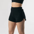 Customize Wholesale Breathable Quick Dry Sports Short Pants Elastic Waistband Running Active Workout Women's Shorts