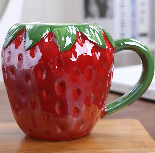 Creative Pet Fruit Shaped Ceramic Cup Creative Mug
