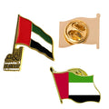 Fast Delivery Custom UAE Dubai Expo Badge Saudi Products Zinc Alloy Pins with Saudi Arabia Emblem High-quality Ulikee Brand