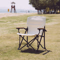 High Quality Fish Chair Foldable Beach Chair Lightweight Outdoor Camping Chair With Beech Handrail MegaBDM