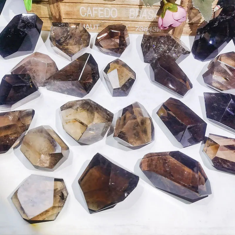 Wholesale Crystals Free Form Healing Gemstone Smoky Quartz Free Form for Fengshui