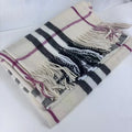 Winter Plaid Scarf Cashmere Scarves Foulard Long Pashmina Shawls Business Scarf for Men Women