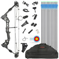 Archery Compound Bow Set RH and LH 20-70 Lbs Draw Weight Adjustable for Adults Outdoor Hunting Bow Kit for Beginner