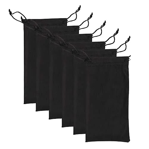 Wholesale Custom Microfiber Eyeglass Sunglasses Bag Pouch Soft Drawstring With More Colors Ready Goods