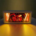 Drop Shipping Accepted Depicting Dynamic Japanese Animated Art Paper Cut Anime Light Boxes for Bedroom Decor