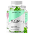 Aeglewell OEM Sea Moss Gummies With Bladderwrack Burdock Root and Apple Cider Vinegar for Adults