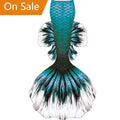 Rumble Fish Eco-Friendly Mermaid Swimsuit with Breathable Swimming Toy Tail Costume Sportswear Bikini for Mermaid School