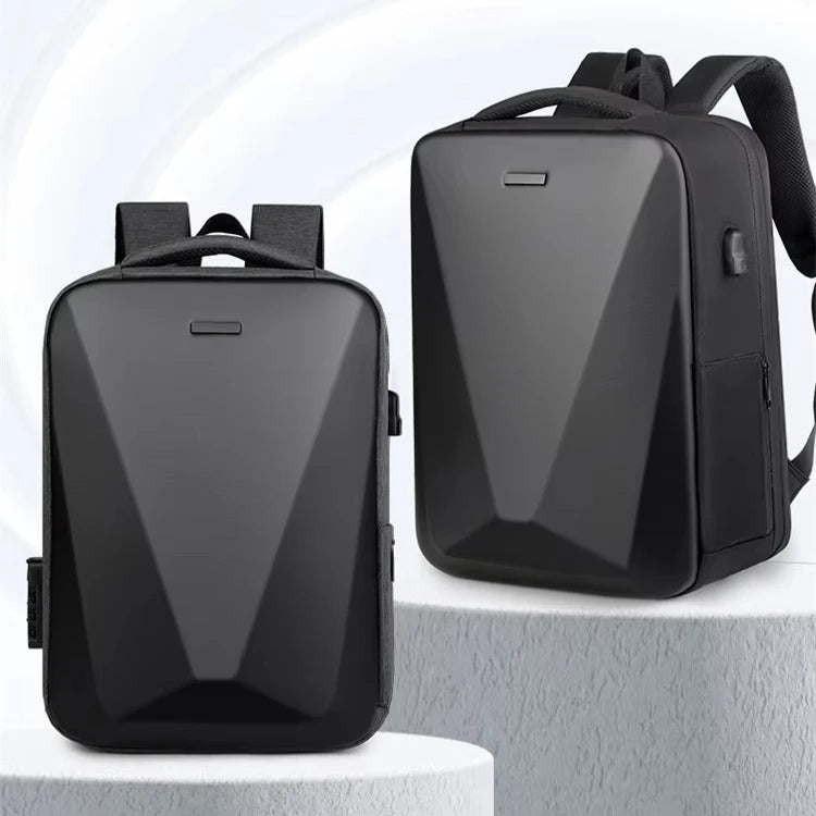 17.3 Inch Waterproof Anti-Theft Cross-Border Business Travel Backpack USB Large Capacity Three-Dimensional Computer Bag Oxford