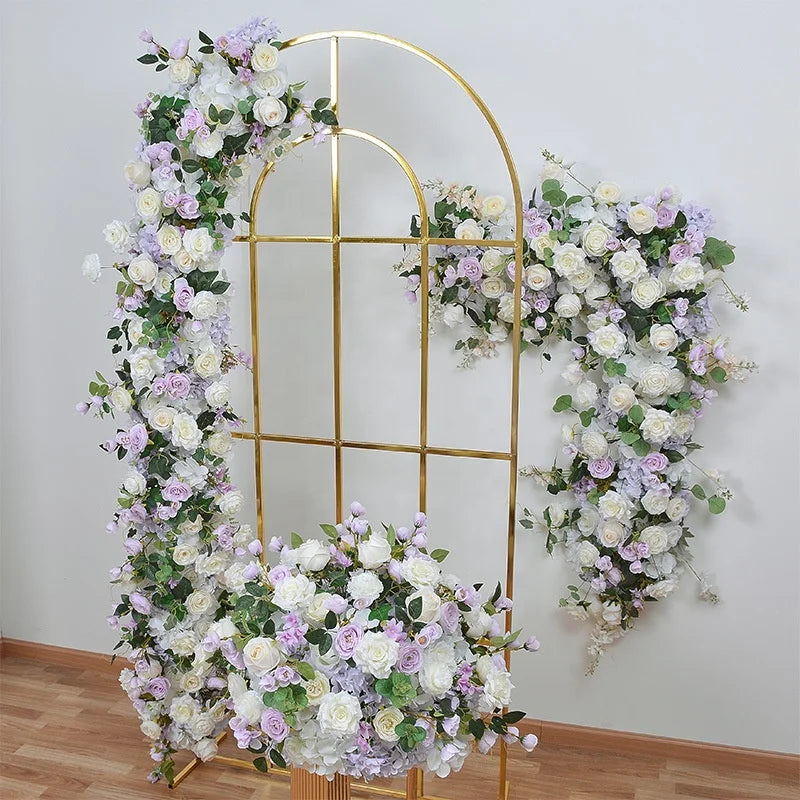 White Lilac Wedding Rose Centerpieces Artificial Silk Flower Balls Decor for Parties Minimum Order Bouquet
