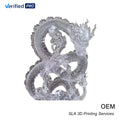 Transparent Resin SLA 3D Printing Used for Glossy Matt Finish Visual Models Figurines Prototypes Stainless Steel Material MegaBDM
