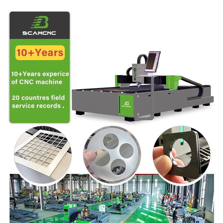 1mm Brass  20mm Metal 1500 Watt Fiber Laser Cutting Machine for Sheet Metal