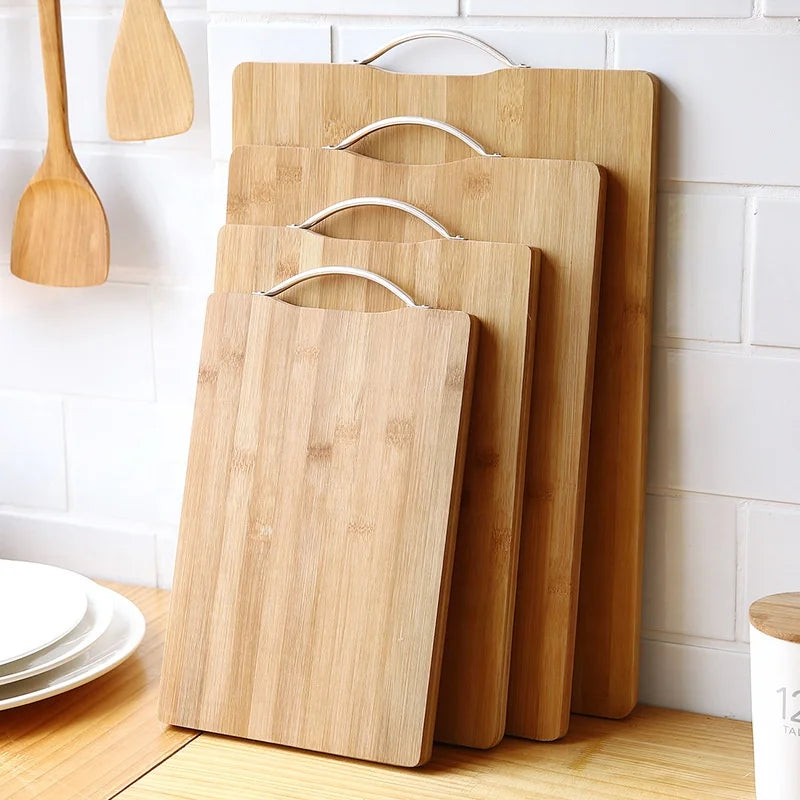 Natural Bamboo Cutting Board Non-slip Chopping Board