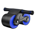 HOT Ab Wheel Roller Automatic Rebound with Knee Pad Mat  Ab Workout Equipment for Abdominal Exercise