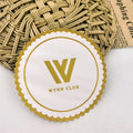 Colorful logo Customized Beer Paper coaster