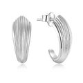 QX Custom OEM Minimalist Design 925 Sterling Silver Vintage Fine Jewelry Zebra Pinto Hoop & Huggie Earings Women Luxury