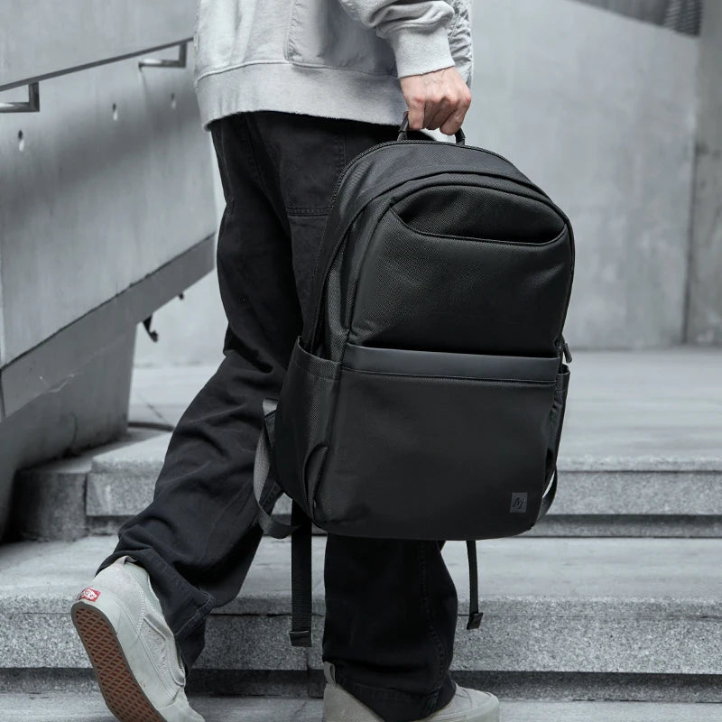 Wholesale Durable Oxford Unisex Zipper Eco-Friendly Breathable Lightweight Polyester Laptop Backpack Patch Logo Waterproof