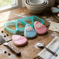 Plastic Multi Triangle Fondant Biscuit Dough Cutter Mold and Triangle Cookie Cutter