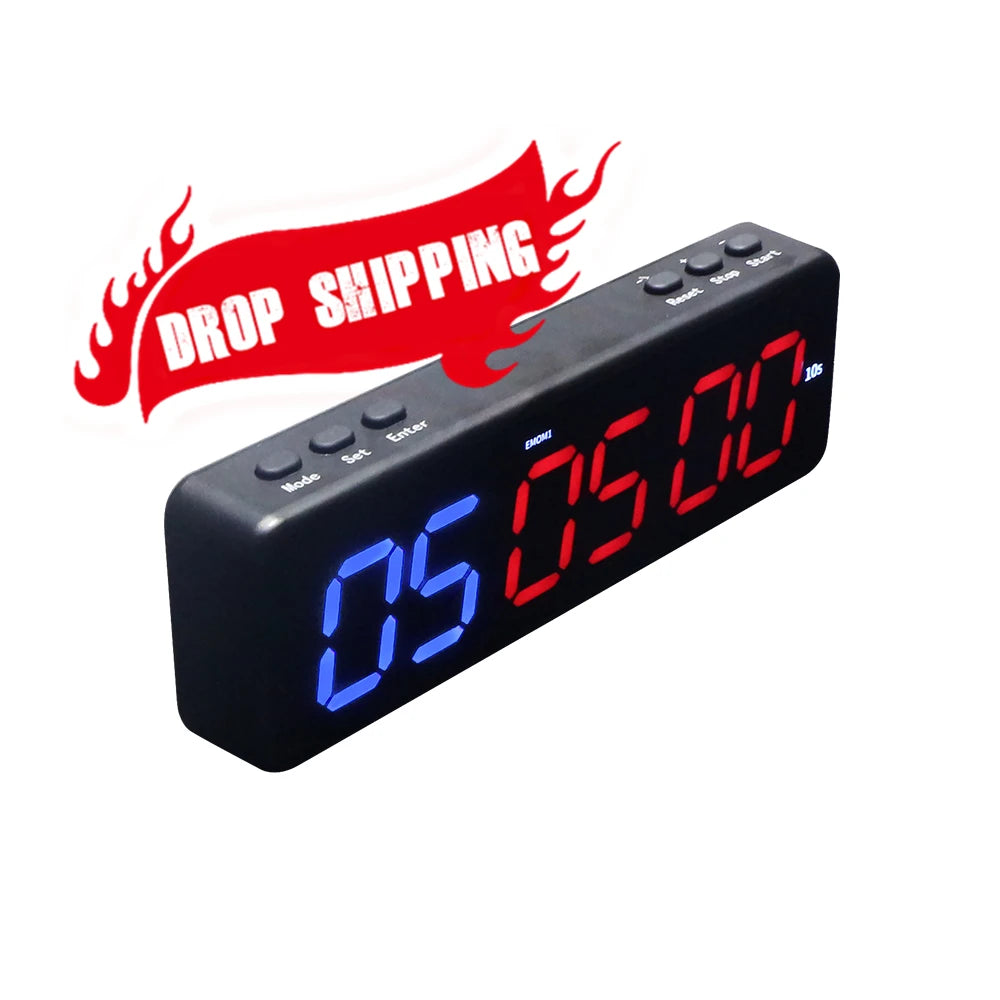 Portable Fitness Timers Personal Sports Countdown Interval Timer Workout Gym Timer